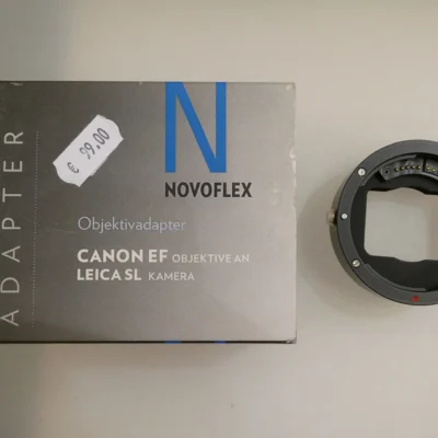 Novoflex Adattatore Canon EF → Leica SL (L-Mount)