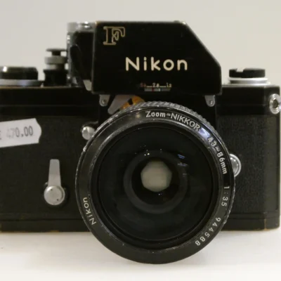 Nikon F Photomic FTN con Nikkor 43-86mm f/3.5 da collezione - Ottica Centrale Vicenza