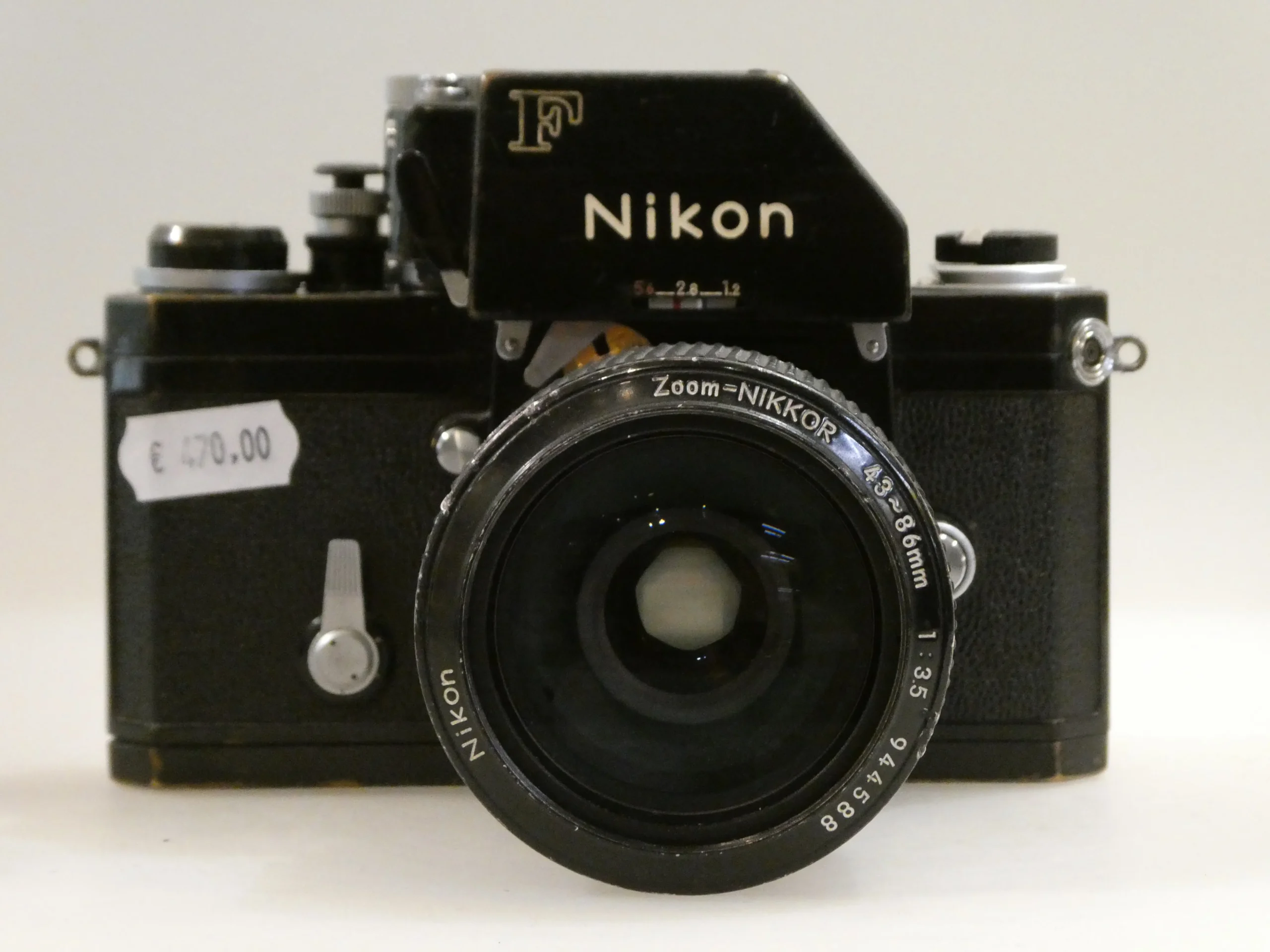 Nikon F Photomic FTN con Nikkor 43-86mm f/3.5 da collezione - Ottica Centrale Vicenza