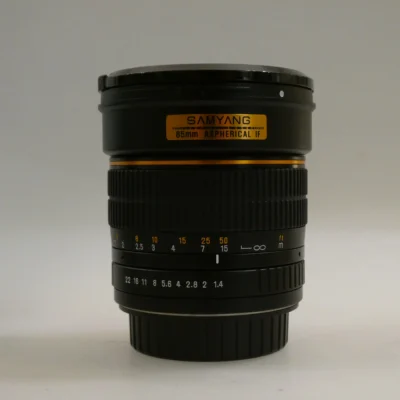 Samyang 85mm f1.4 Aspherical IF Canon NOS nuovo mai utilizzato vintage - Ottica Centrale Vicenza