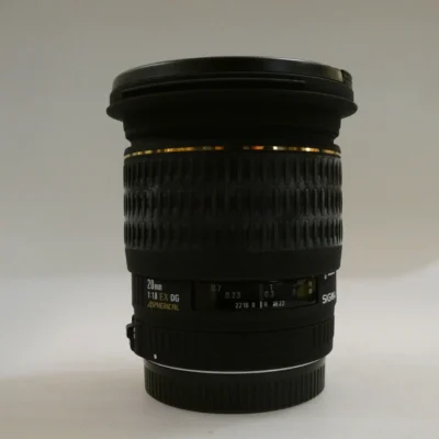Sigma 20mm f1.8 EX DG RF Aspherical Canon NOS nuovo mai utilizzato vintage - Ottica Centrale Vicenza