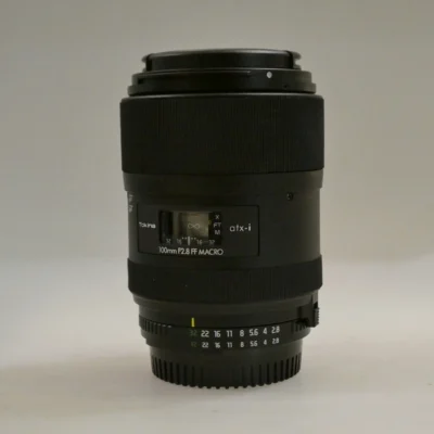 Tokina ATX-i 100mm f2.8 FF Macro Nikon NOS nuovo mai utilizzato vintage - Ottica Centrale Vicenza