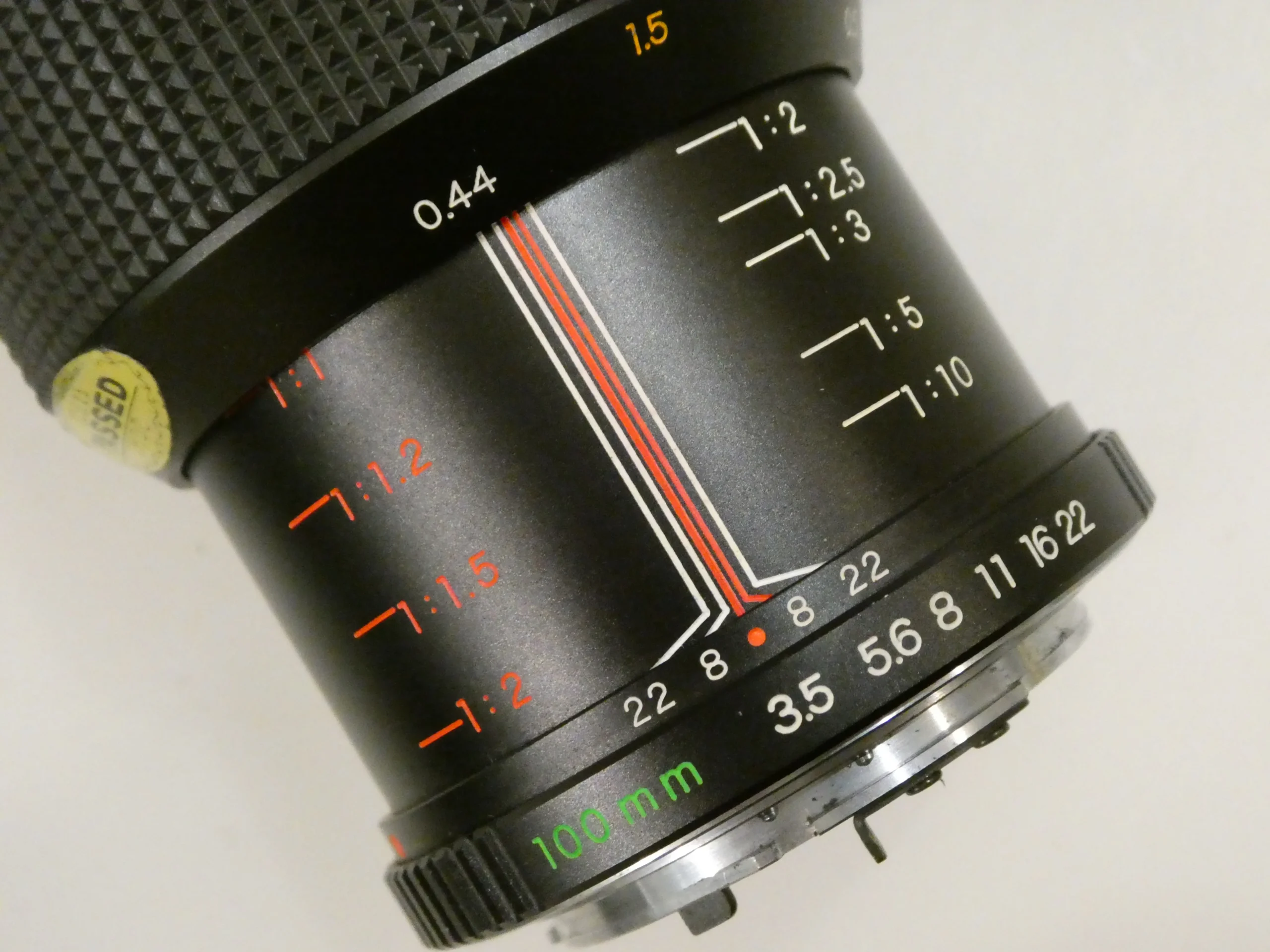Yashica ML Macro 100mm f/3.5 usato garantito - Ottica Centrale Vicenza