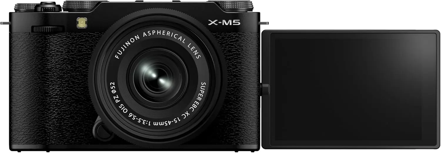 Fujifilm X-M5 Black con XC15-45mmF3.5-5.6 OIS PZ - Ottica Centrale Vicenza