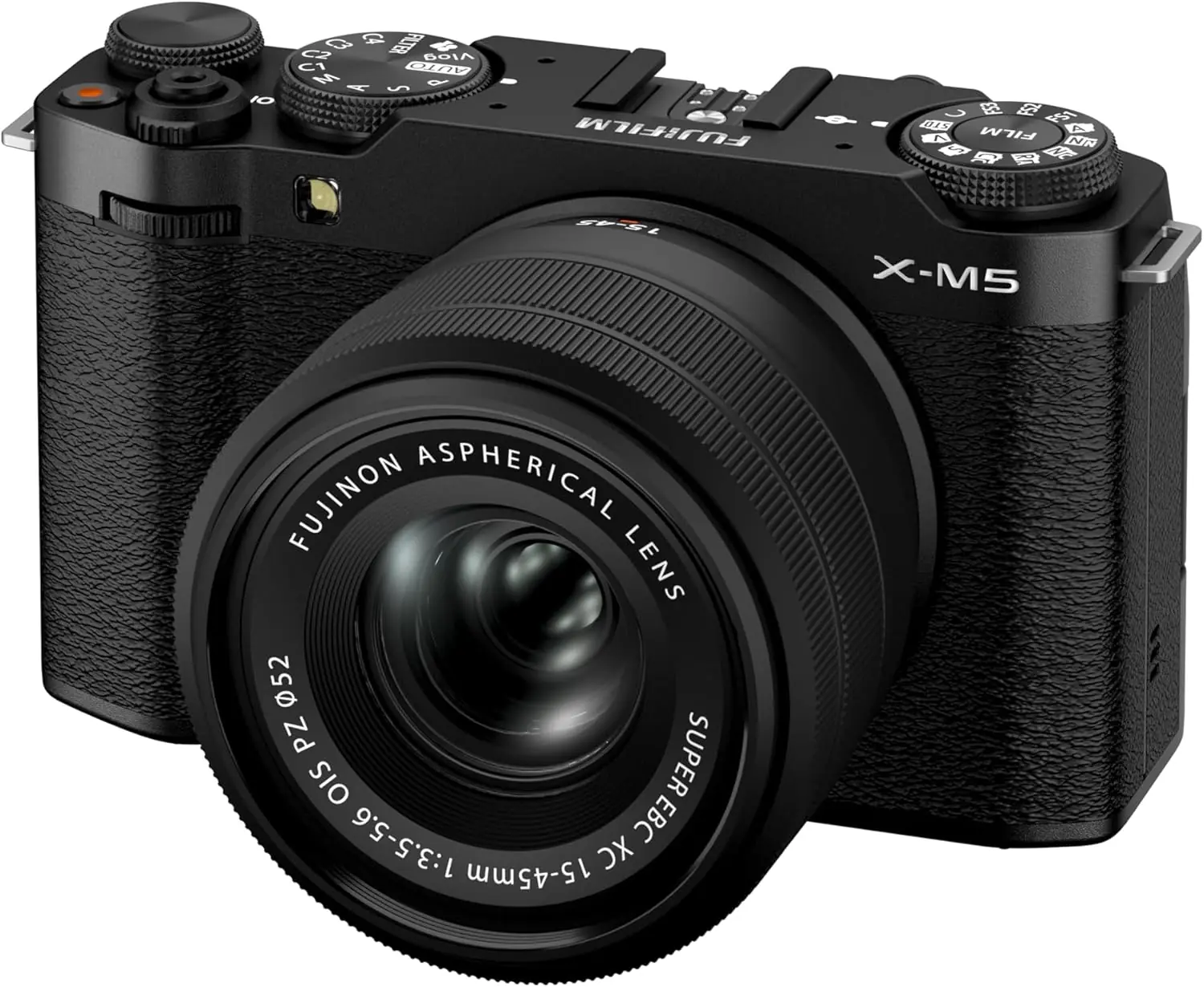 Fujifilm X-M5 Black con XC15-45mmF3.5-5.6 OIS PZ - Ottica Centrale Vicenza