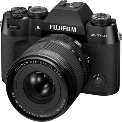 Fujifilm X-T50 Black con XF16-50mmF2.8-4.8 R LM WR - Ottica Centrale Vicenza